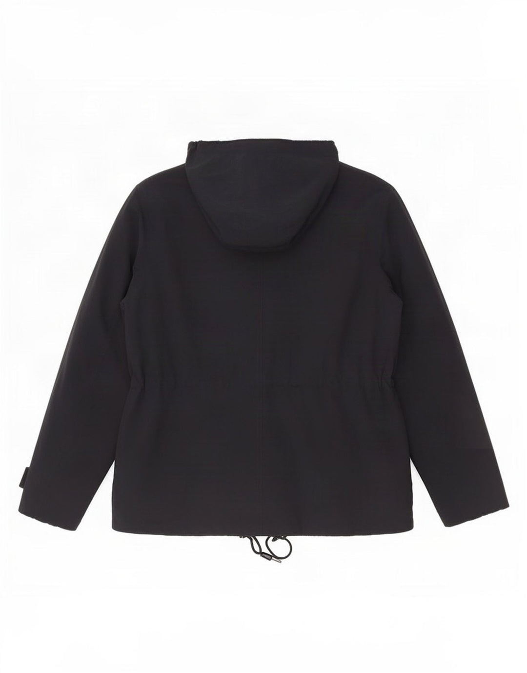 Jaqueta de chuva feminina com capuz Marks & Spencer Reino Unido 12 médio azul marinho poliamida