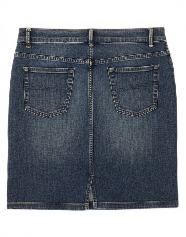 Saia jeans feminina Henry Cottons W28 algodão azul médio