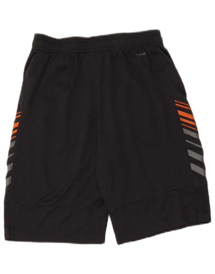 Shorts esportivos RUSSELL ATLÉTICOS para meninos 14-15 anos XL preto poliéster