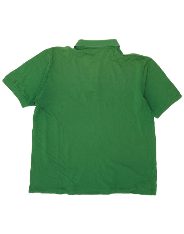 Camisa polo masculina Sergio Tacchini IT 56 XL algodão verde