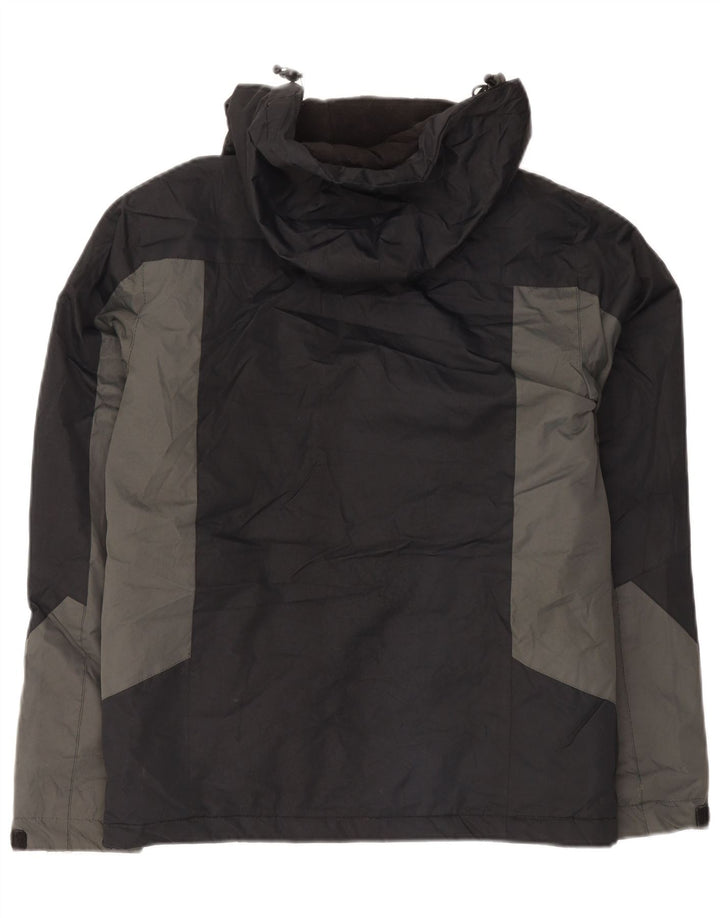 Jaqueta corta-vento masculina Mountain Warehouse Reino Unido 34 XS preto colorblock