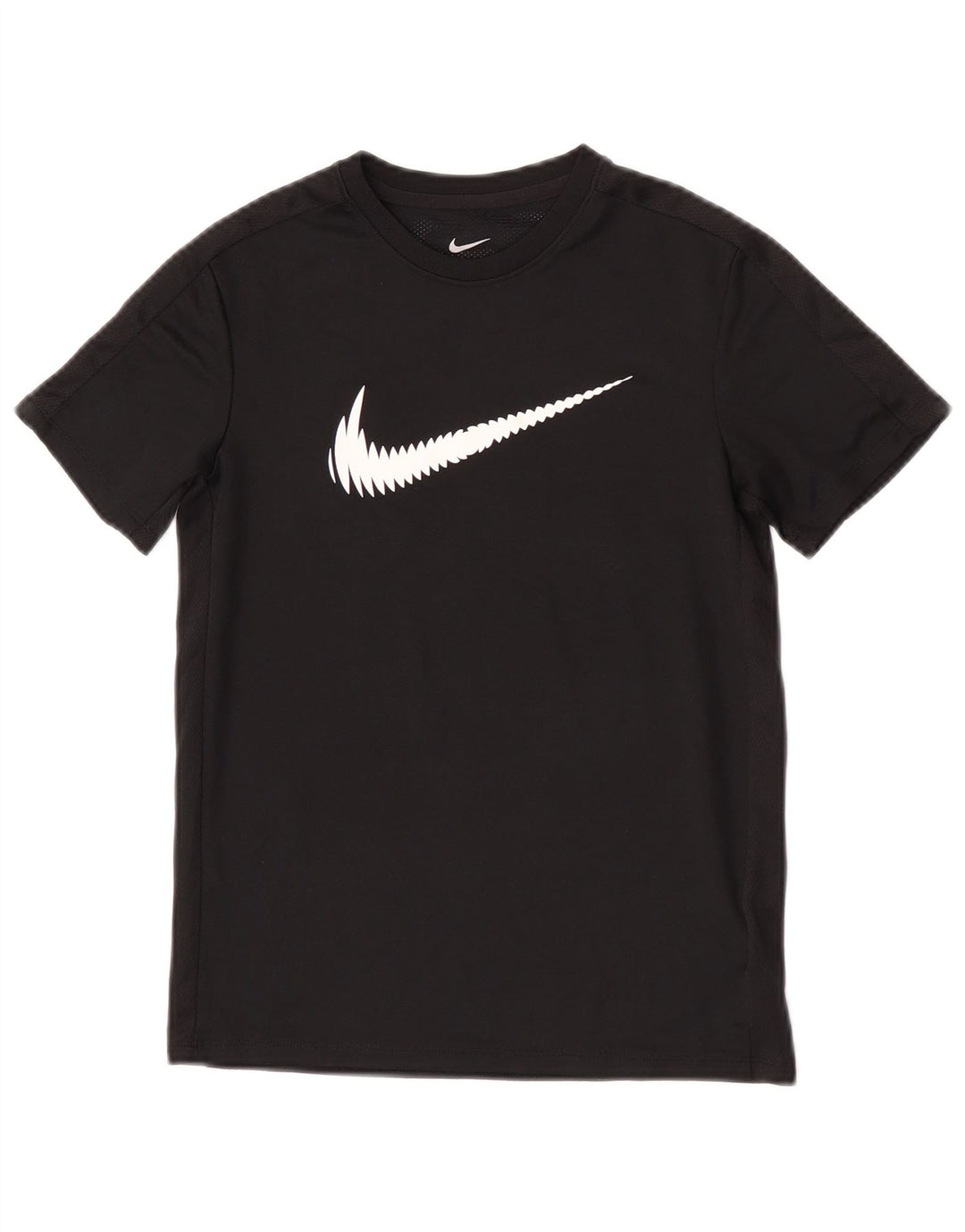 Camiseta Nike Boys Dri Fit Graphic Top 10-11 Anos Médio Preto Poliéster