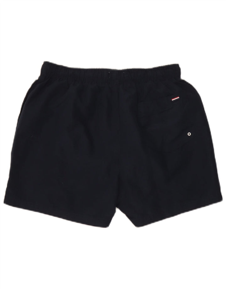 US Polo Assn. Shorts de natação masculino grande poliéster azul marinho