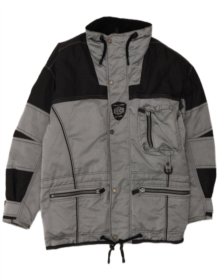 Jaqueta de esqui masculina Tokka Tribe UK 42 XL cinza Colourblock poliamida
