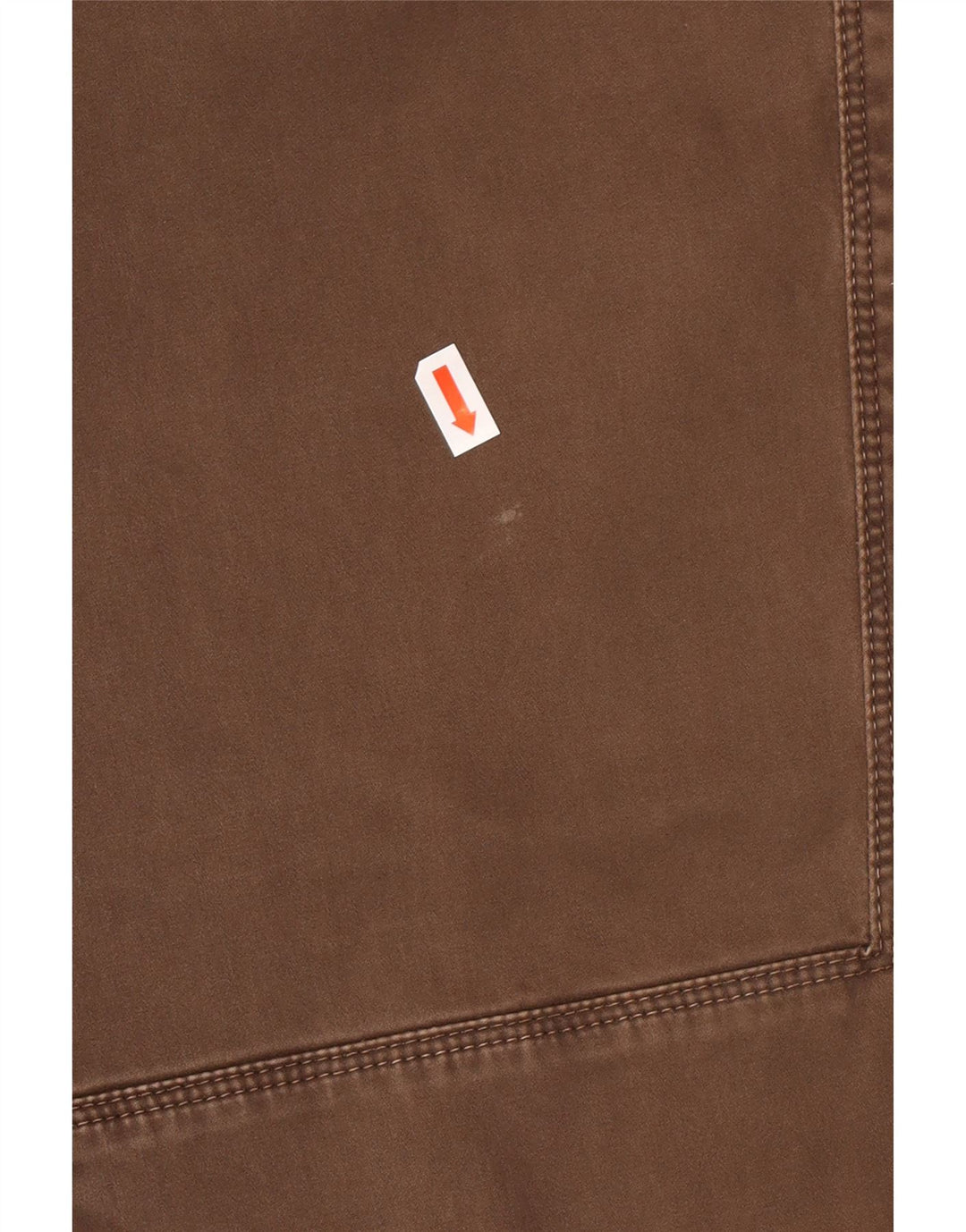 TRUSSARDI Calça masculina reta casual IT 58 3XL W40 L36 algodão marrom