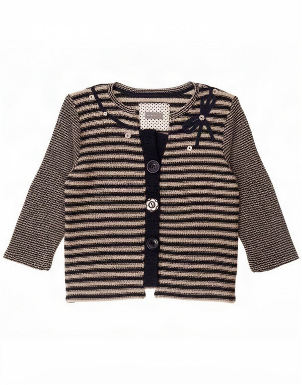 Marks & Spencer Suéter feminino Per Una Cardigan Reino Unido 14 Médio Azul Marinho