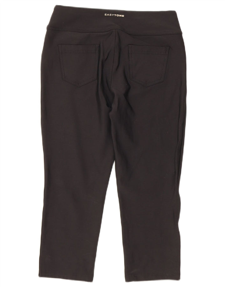 Calça Capri Feminina Reebok W28 L19 Preto Nylon