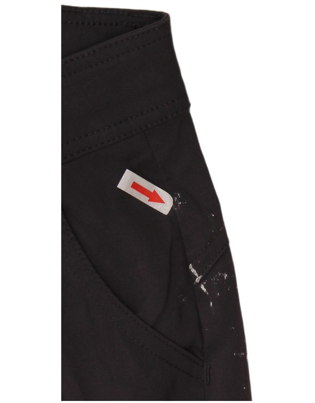 Shorts cargo feminino PRANA US 8 médio W32 cinza