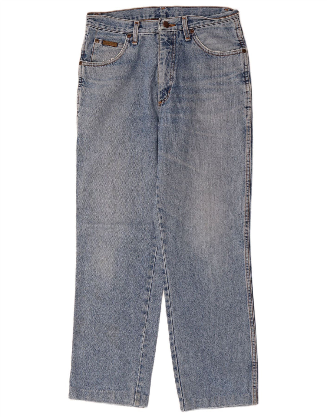 Calça jeans reta masculina WRANGLER Oregon W31 L32 algodão azul