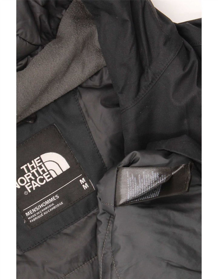 Jaqueta corta-vento masculina com capuz The North Face Reino Unido 38 poliéster preto médio