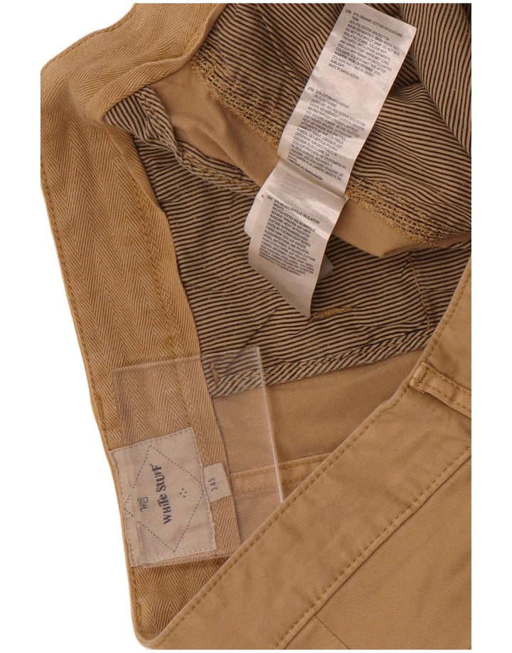 Shorts Chino Masculino White Stuff W34 Algodão Bege Grande