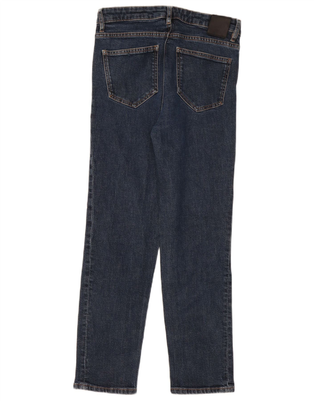 Jeans Slim Feminino Massimo Dutti EU 38 Pequeno W28 L26 Azul Marinho