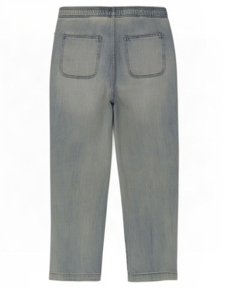 Jeans recortados femininos Gap médio W34 L24 algodão azul