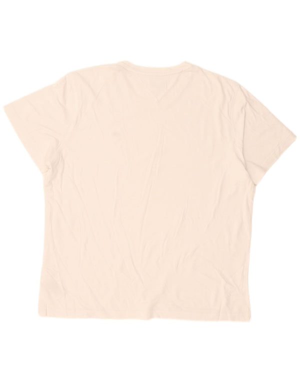 Camiseta masculina Tommy Hilfiger Top XL algodão branco