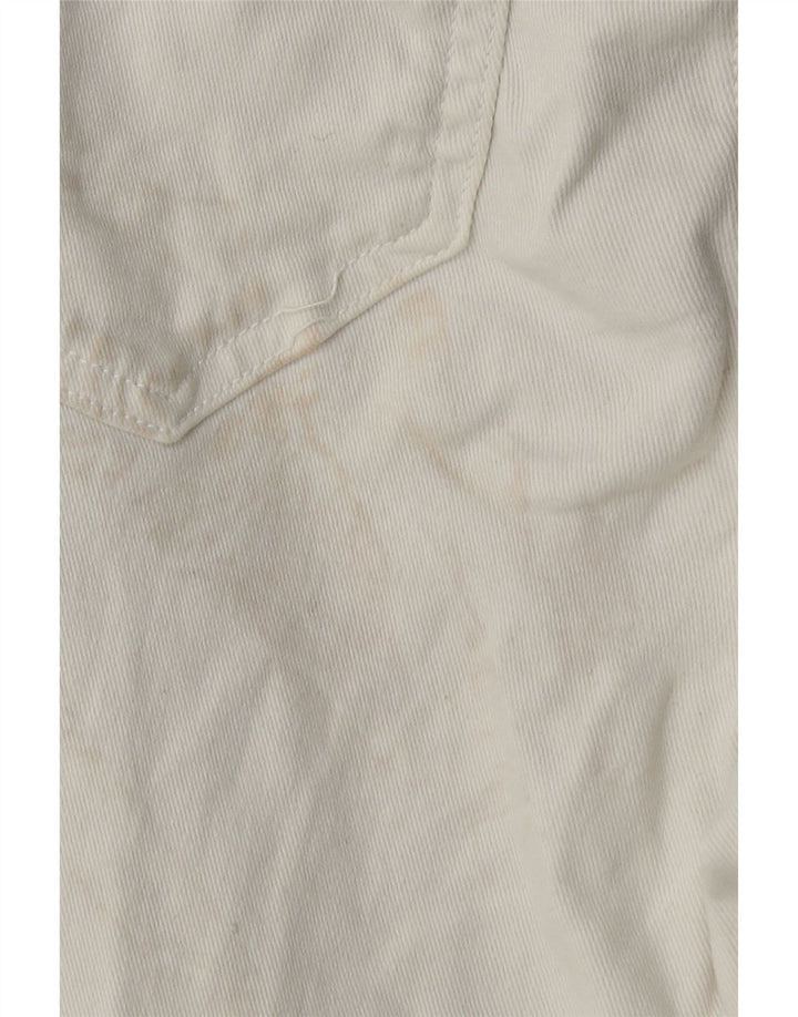 Calça jeans masculina MASSIMO DUTTI EU 40 médio W30 L26 branco