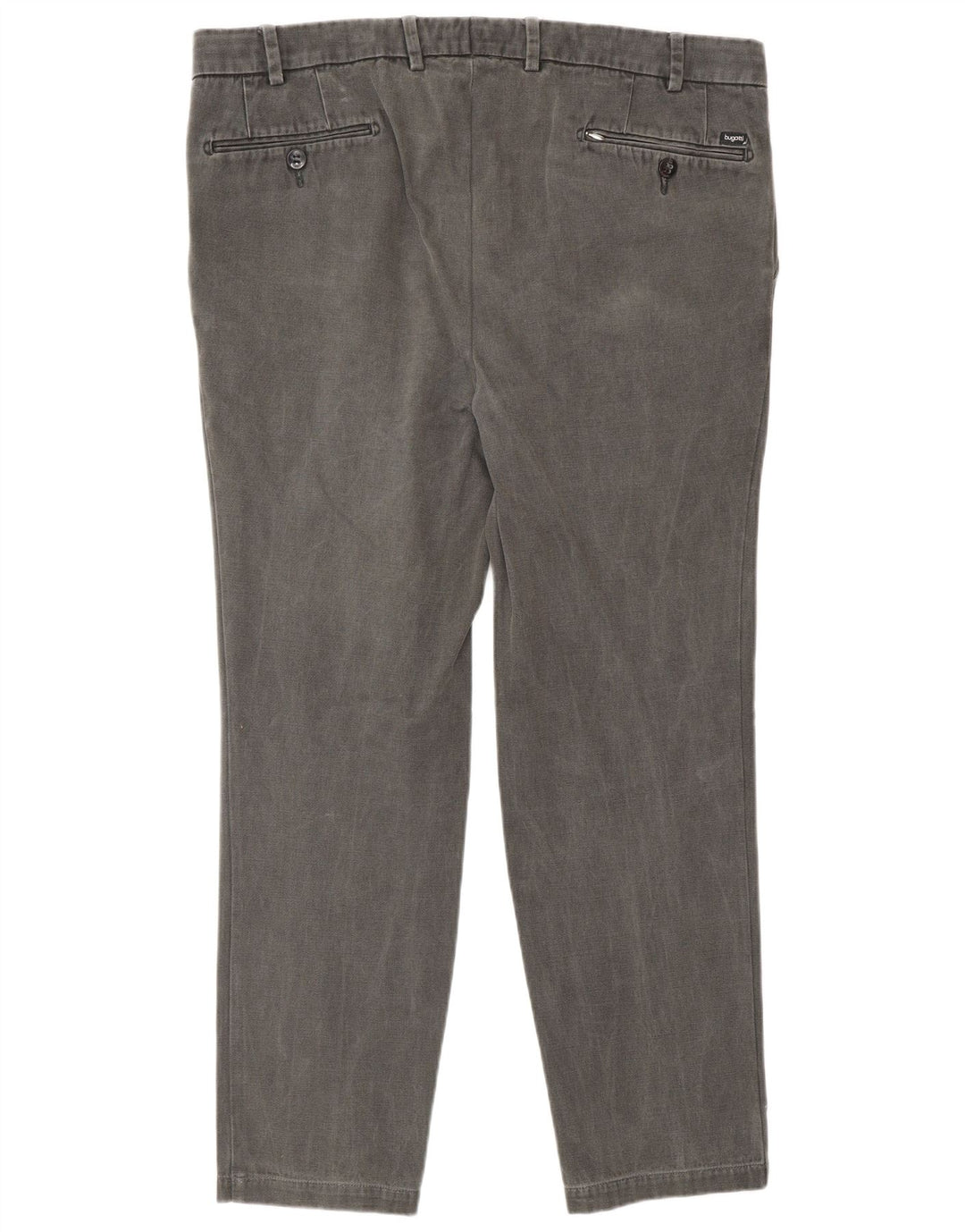 Calça Chino Cônica Masculina Bugatti W38 L27 Cinza
