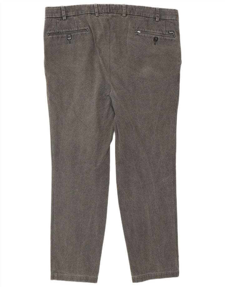 Calça Chino Cônica Masculina Bugatti W38 L27 Cinza