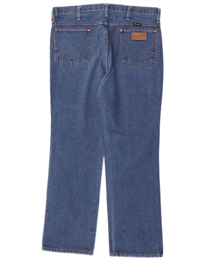 Wrangler Mens Jeans Slim W36 L29 Azul