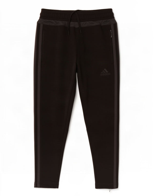 Calças de treino Adidas Boys Climacool 7-8 anos preto poliéster