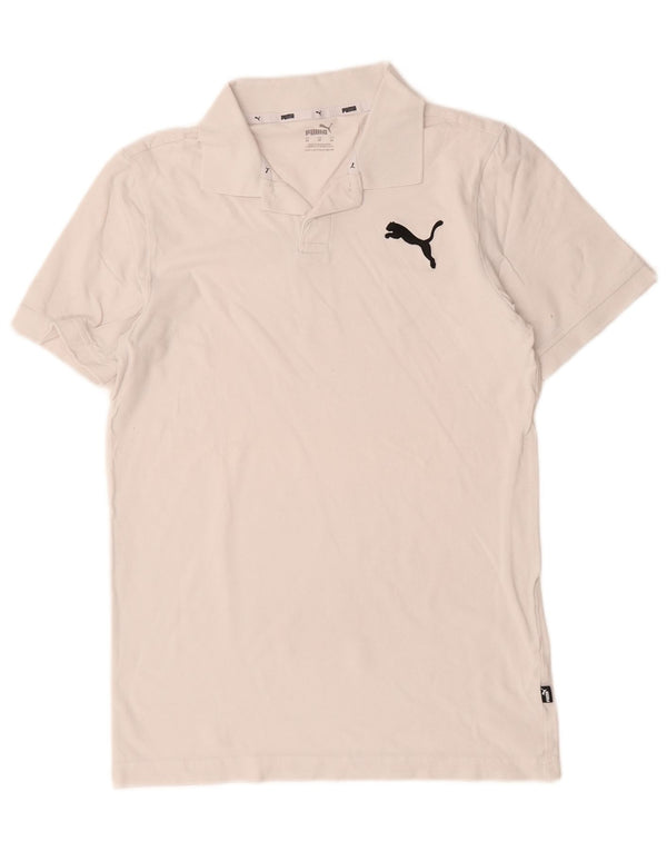Camisa polo masculina Puma XS algodão branco