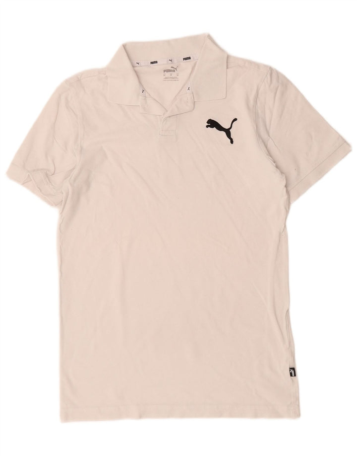 Camisa polo masculina Puma XS algodão branco