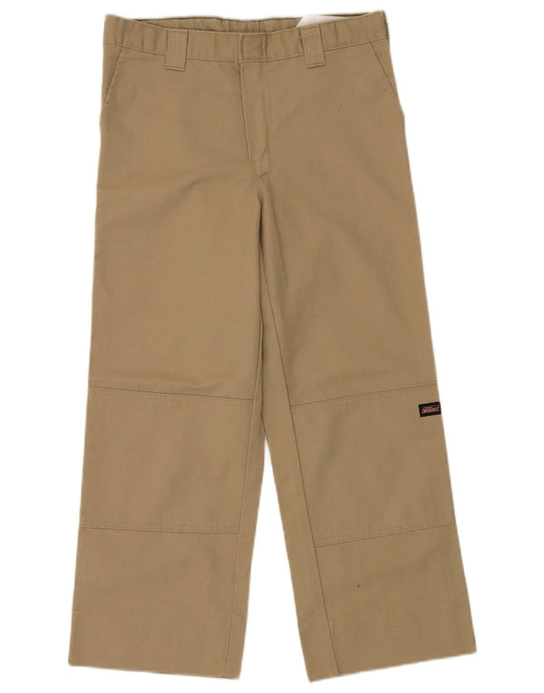 Calças Dickies Boys Straight Cargo 13-14 Anos W30 L25 Poliéster Bege