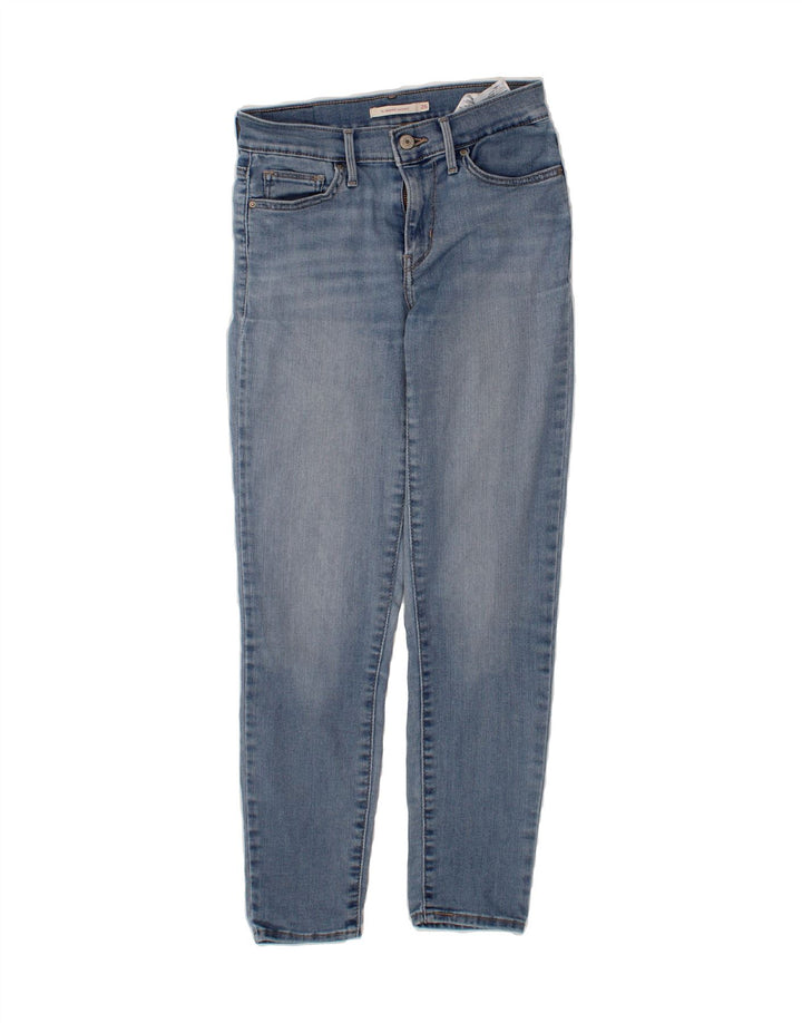 LEVI'S Womens Slimming Skinny Jeans W26 L26 Blue Cotton Vintage Levi's and Second-Hand Levi's from Messina Hembry 