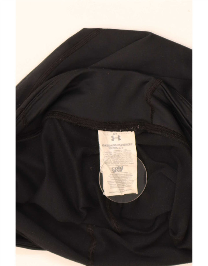 Under Armour Masculino Cold Gear Leggings Médio Preto Poliéster