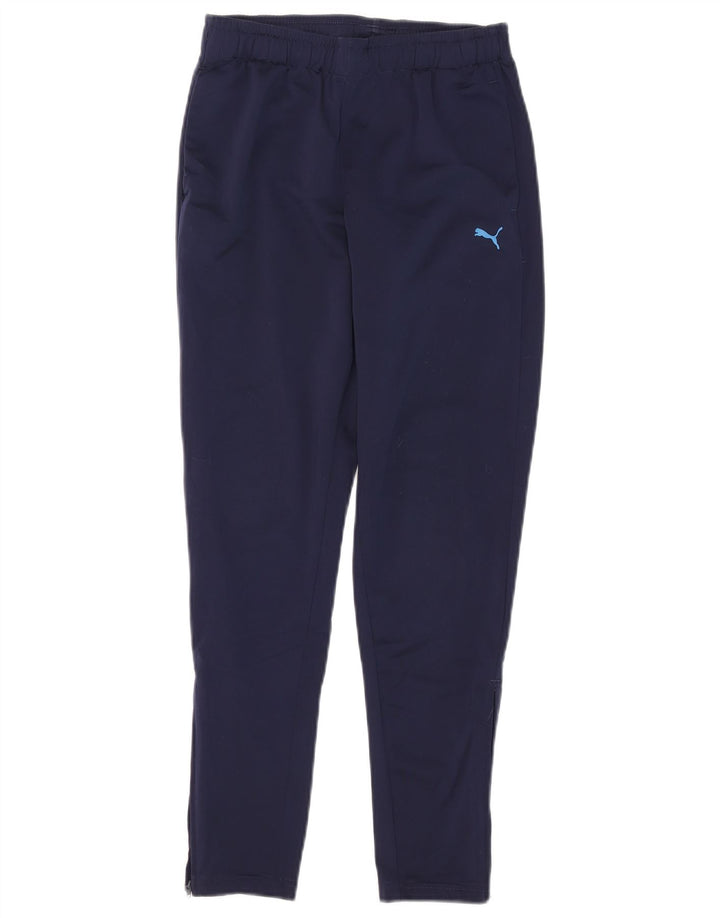 Calças de treino Puma menino 11-12 anos azul marinho