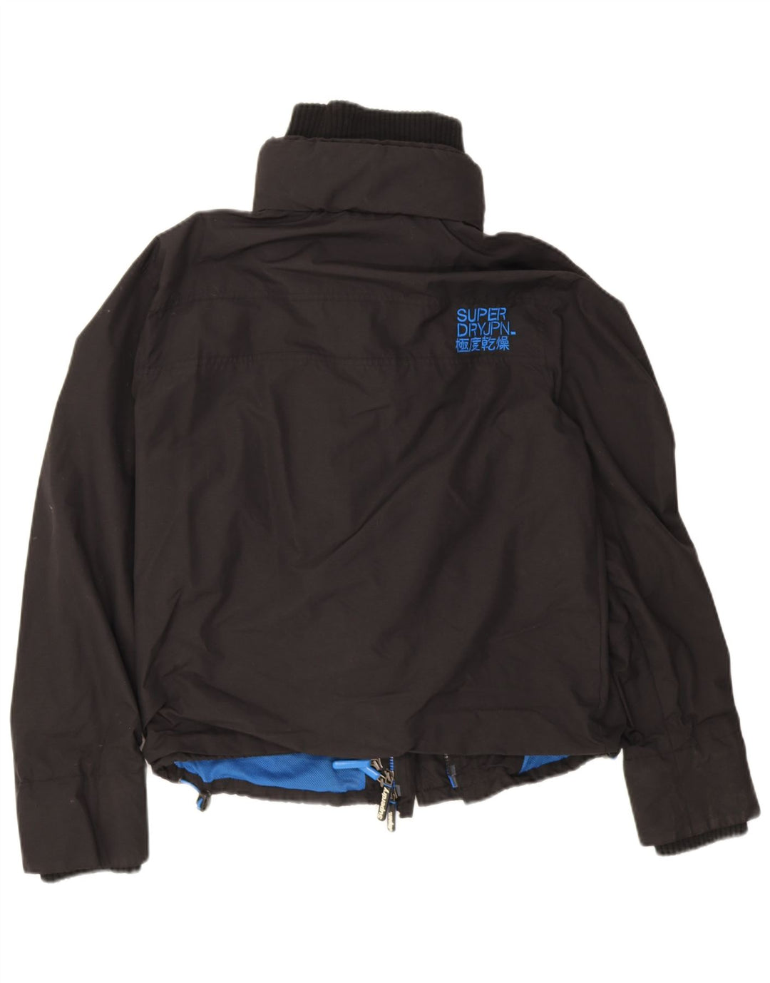 Jaqueta Bomber Superdry Feminina The Windcheater UK 18 XL Preto Nylon