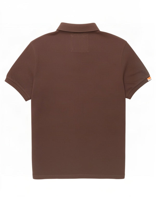 Camisa polo masculina Superdry 2XL algodão marrom