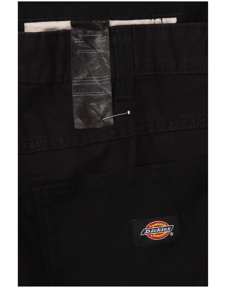 DICKIES Mens Chino Shorts W36 Grande Algodão Preto