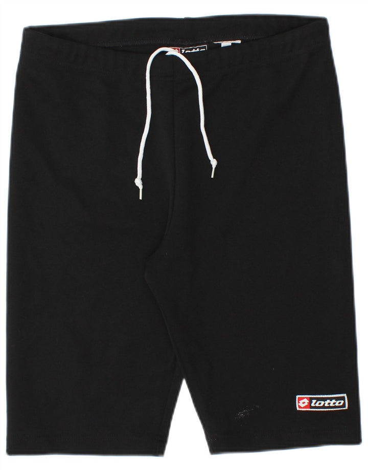LOTTO Mens Sport Shorts Médio Preto