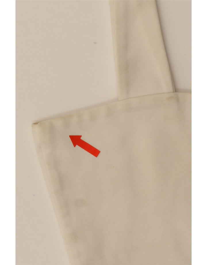 Zara Womens Crop Top UK 8 Pequeno Viscose Branca