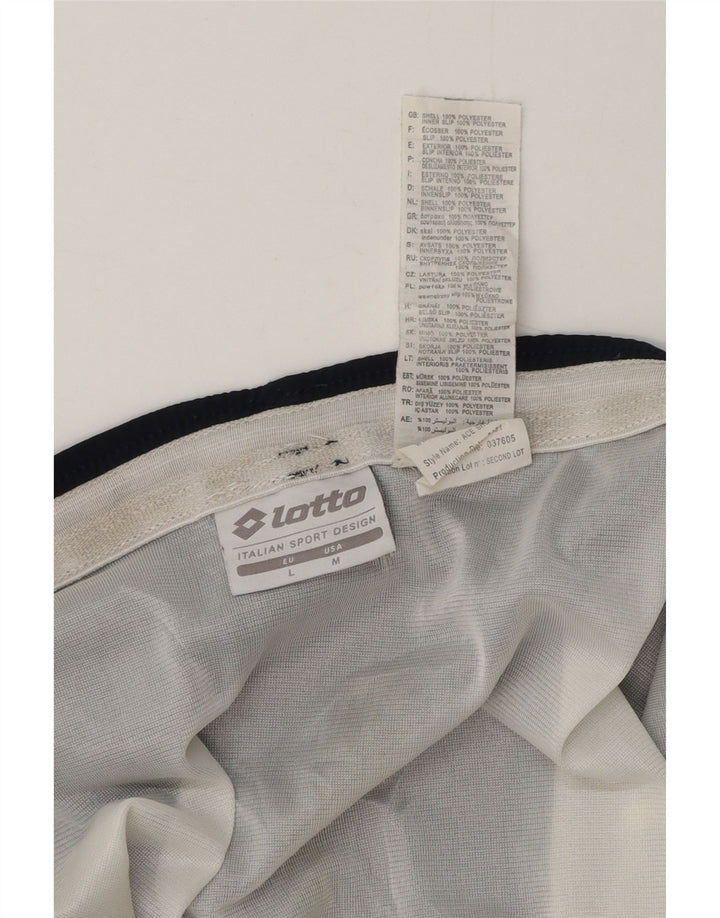 Lotto Mens Sport Shorts Grande Poliéster Azul Marinho