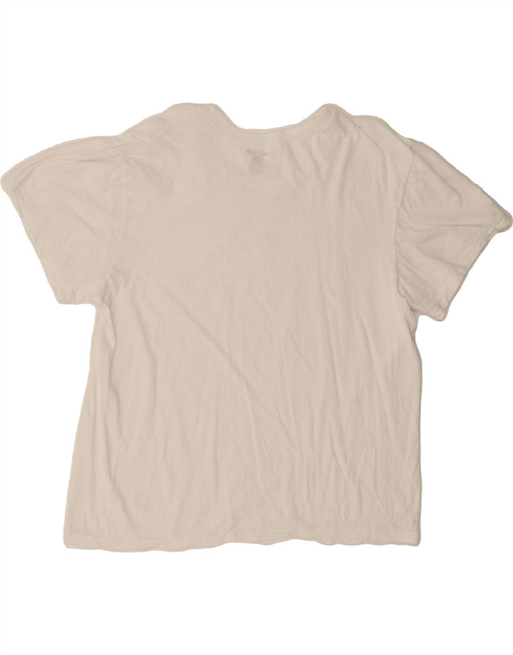 NAUTICA Womens T-Shirt Top UK 16 Large White Cotton Vintage Nautica and Second-Hand Nautica from Messina Hembry 