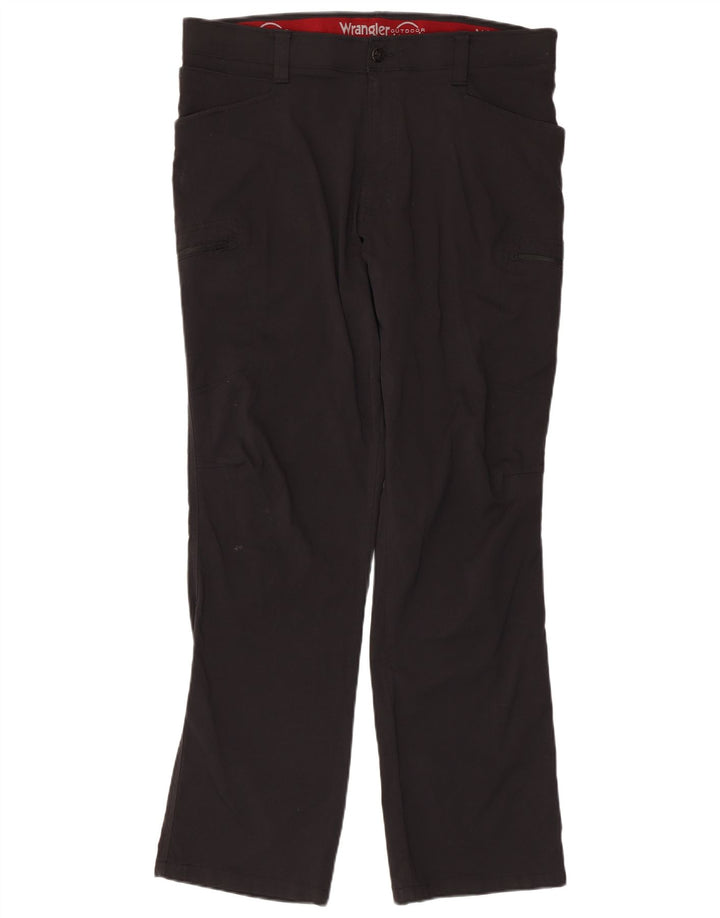 Calça cargo reta masculina WRANGLER W36 L32 nylon preto