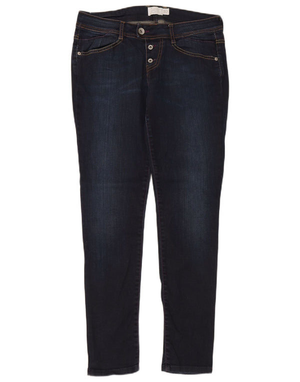 Jeans skinny feminino Gaudi W30 L30 algodão azul marinho