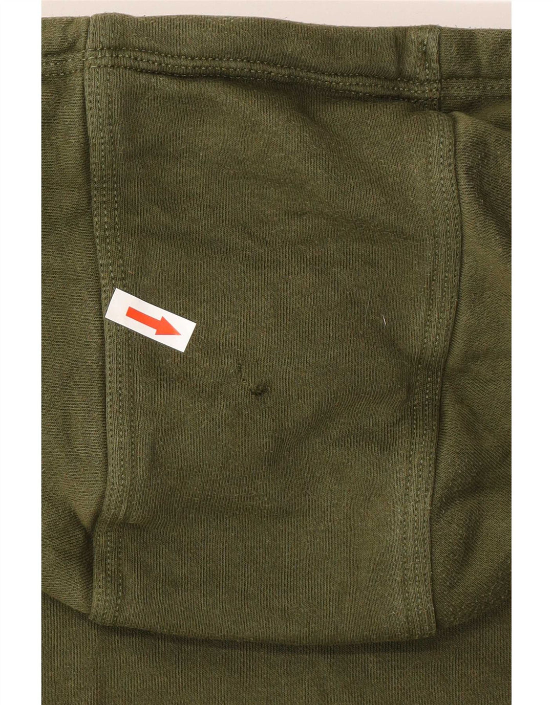 Nike Mens Hoodie Jumper Médio Algodão Cáqui