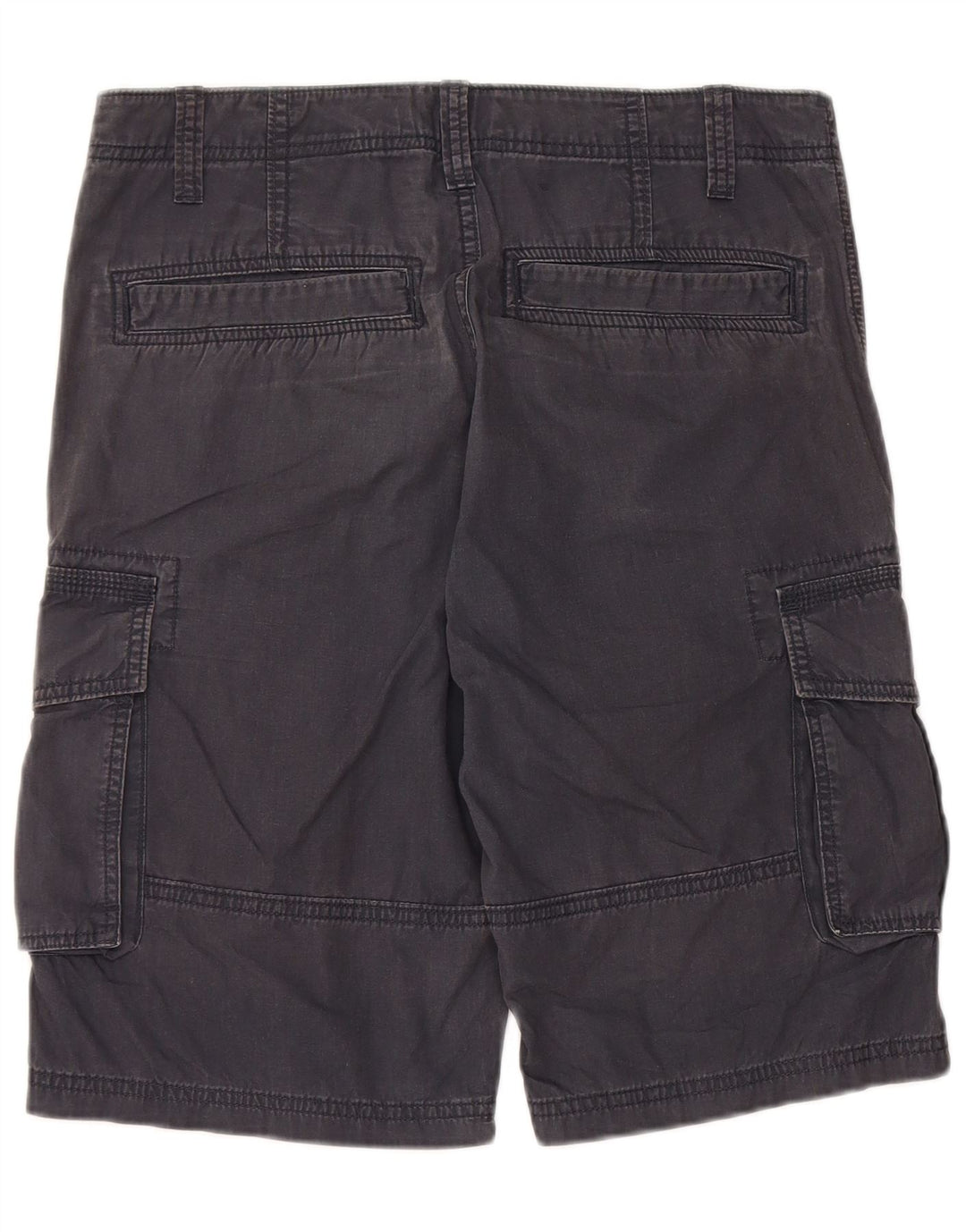 Timberland Mens Cargo Shorts W30 Médio Algodão Azul Marinho