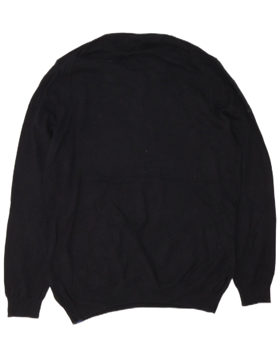 Suéter masculino Superdry com gola redonda 2XL algodão preto