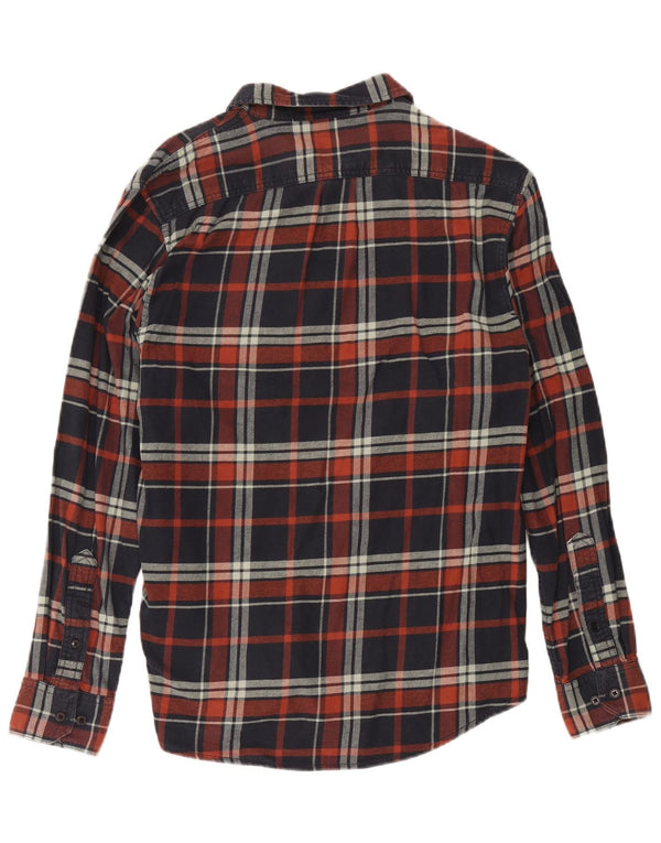 Camisa masculina de flanela Lee Regular Fit XL azul marinho xadrez algodão