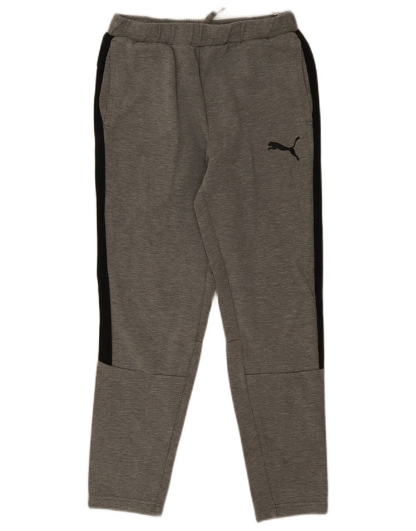Calça de treino masculina Puma Small Grey Colourblock