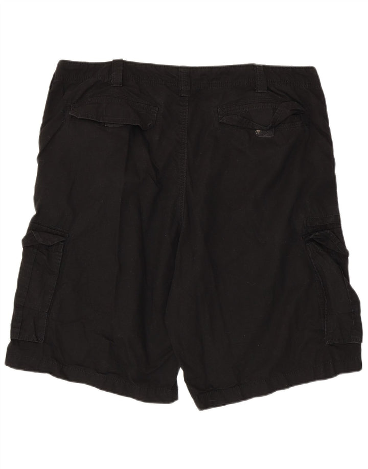 Lee Mens Cargo Shorts W40 XL Algodão Preto