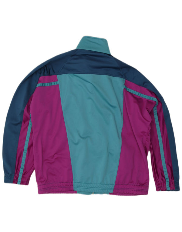 Diadora Mens Tracksuit Top Jacket UK 44 XL Multicolorido Colourblock