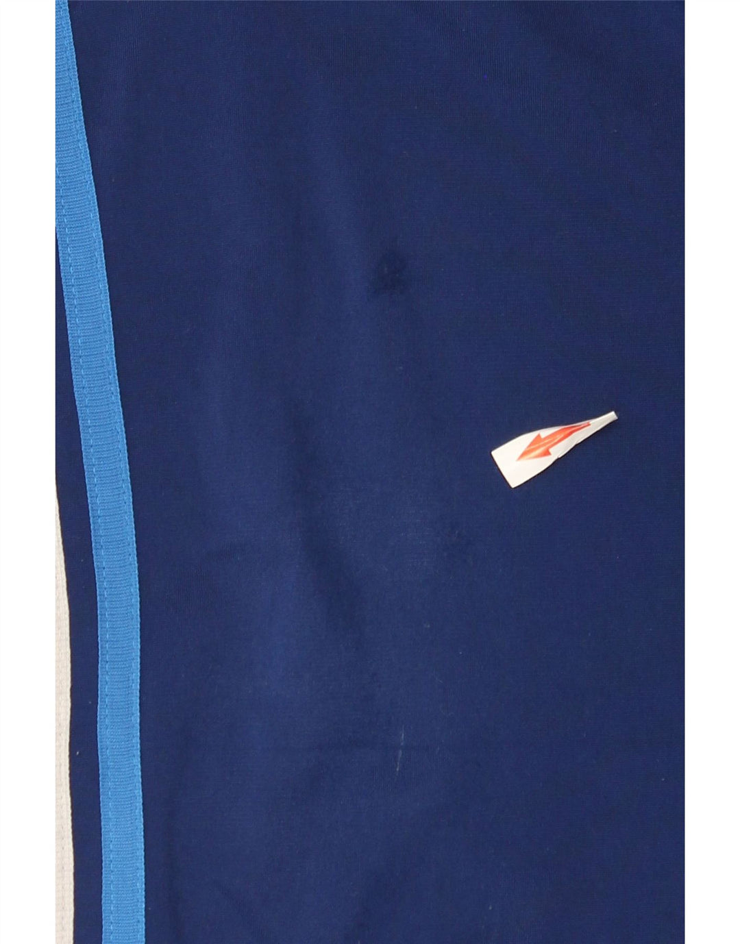 Adidas meninos calças de treino joggers 7-8 anos azul poliéster