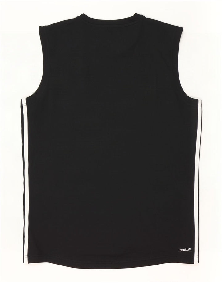 Adidas Mens Climalite Graphic Vest Top Médio Poliéster Preto