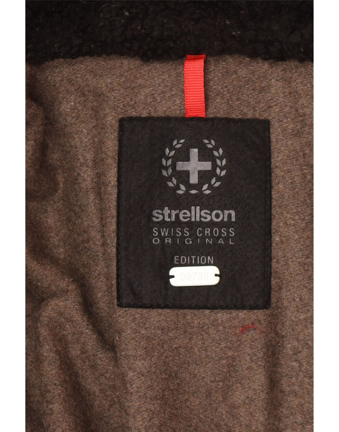Jaqueta de couro masculina STRELLSON IT 48 couro marrom médio