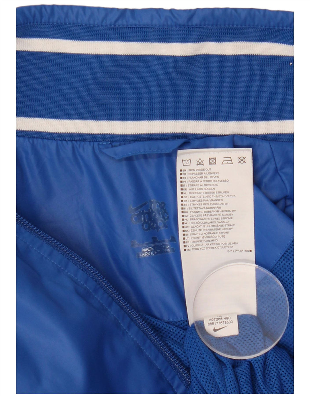 Jaqueta Nike Masculina Graphic Tracksuit XL Azul Nylon