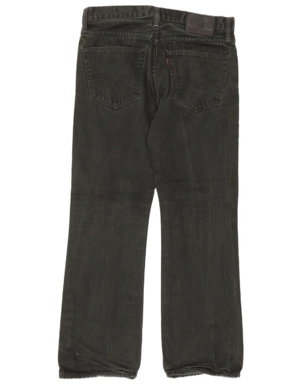 Levi's Mens 527 Bootcut Jeans W32 L30 Grey Cotton